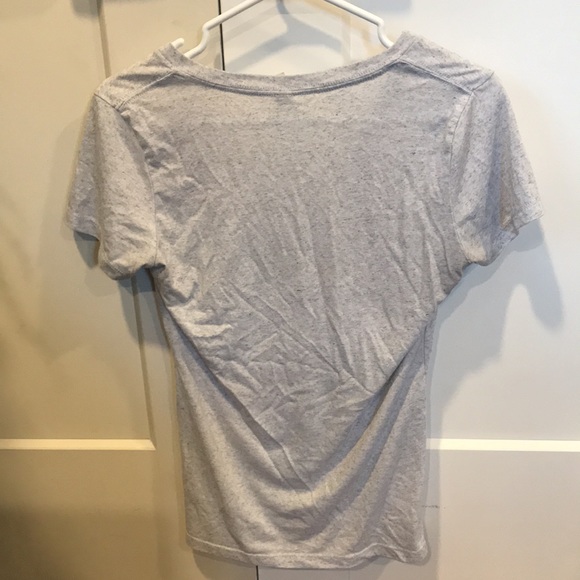 Bella canvas Grey v-neck t-shirt - Picture 4 of 4